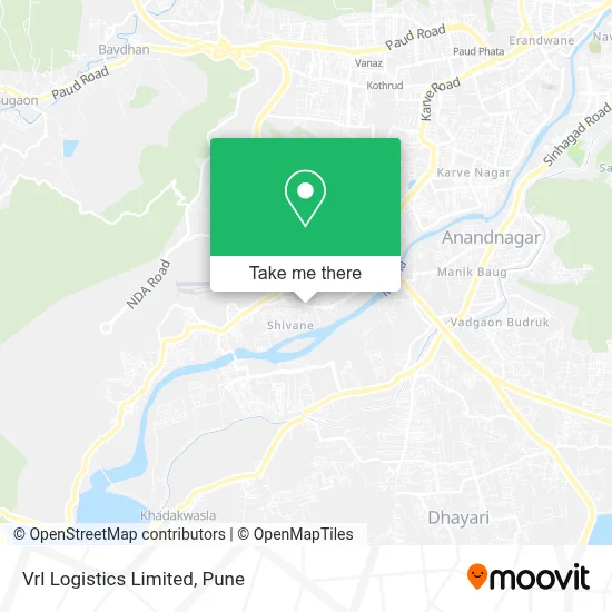Vrl Logistics Limited map