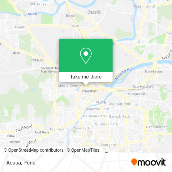 Acasa map