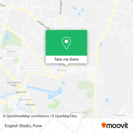 English Studio map