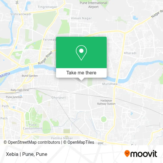 Xebia | Pune map