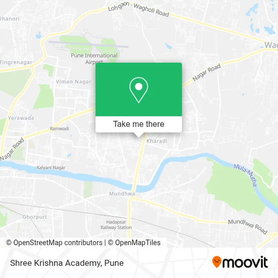 Shree Krishna Academy map