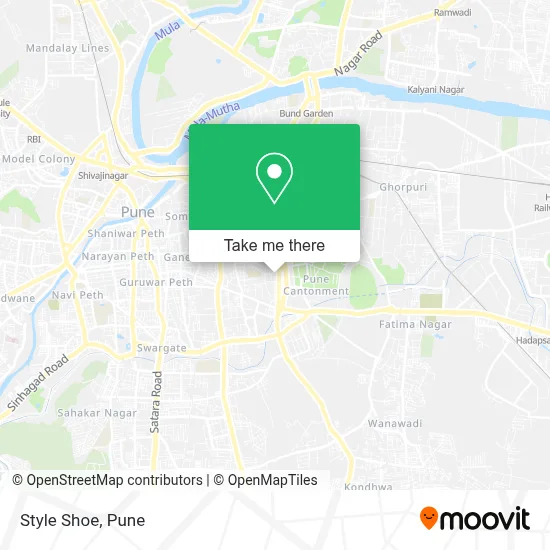 Style Shoe map