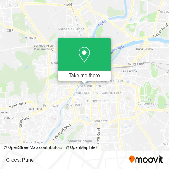 Crocs map