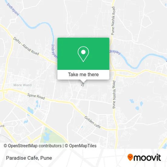 Paradise Cafe map