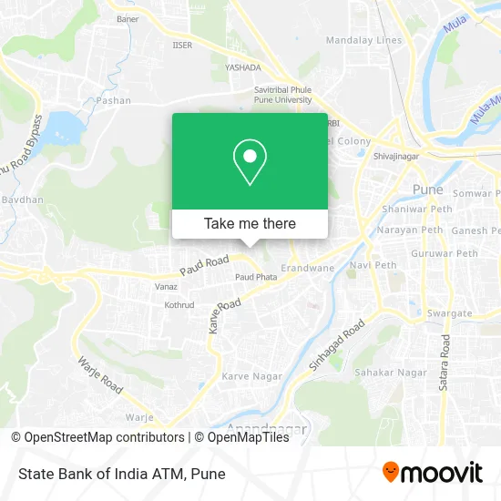 State Bank Of India Atm map