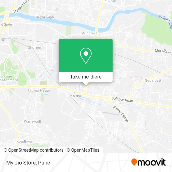 My Jio Store map
