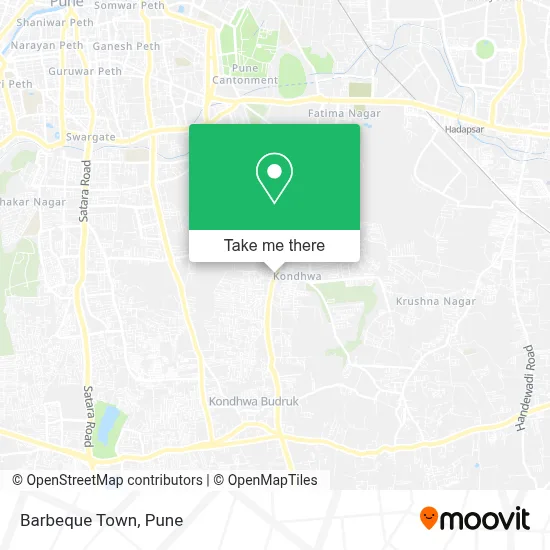 Barbeque Town map
