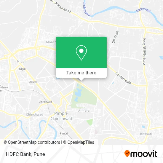 HDFC Bank map