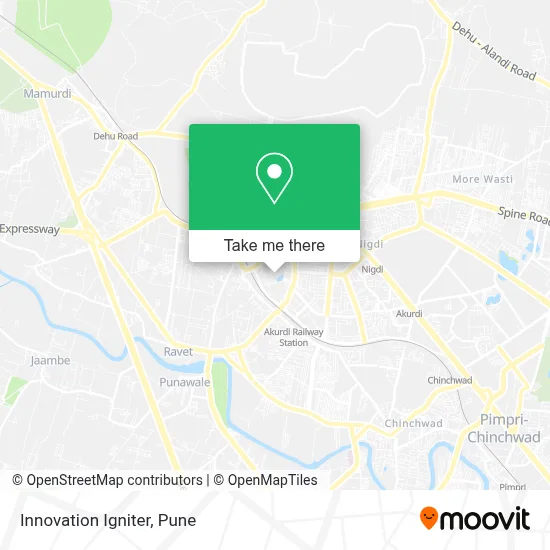 Innovation Igniter map