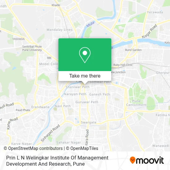 Prin L N Welingkar Institute Of Management Development And Research map
