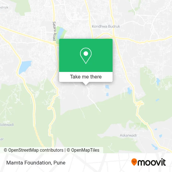 Mamta Foundation map