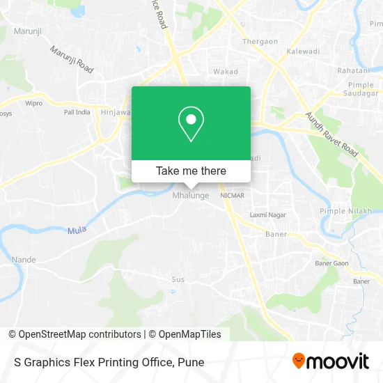 S Graphics Flex Printing Office map