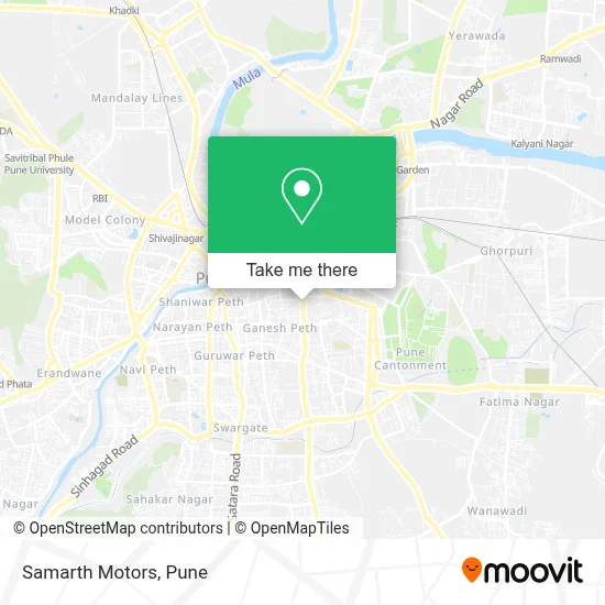Samarth Motors map