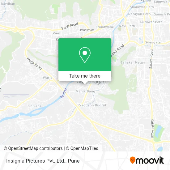 Insignia Pictures Pvt. Ltd. map