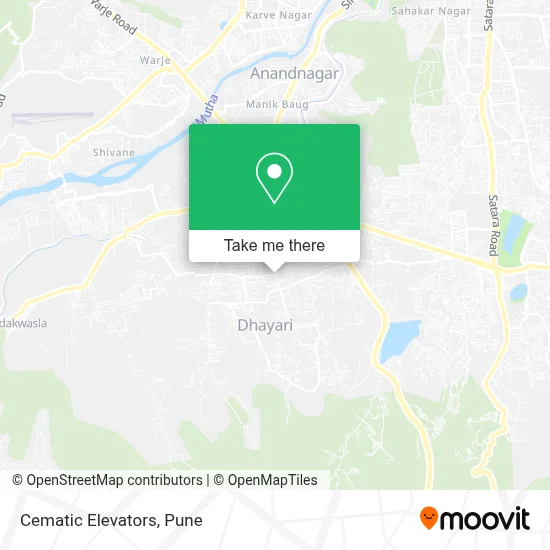 Cematic Elevators map