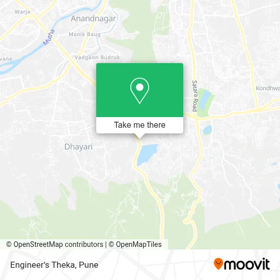 Engineer's Theka map