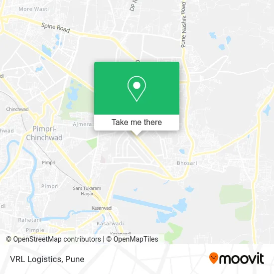 Vrl Logistics map