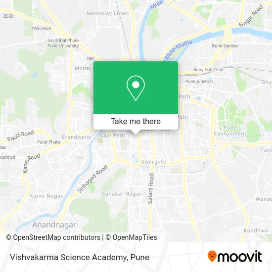 Vishvakarma Science Academy map