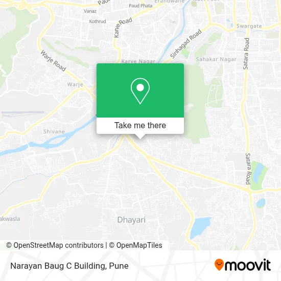 Narayan Baug C Building map