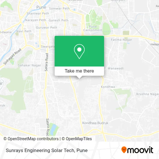 Sunrays Engineering Solar Tech map