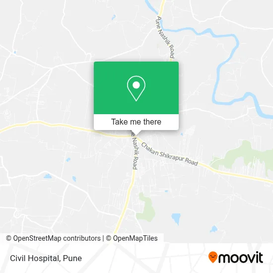 Civil Hospital map