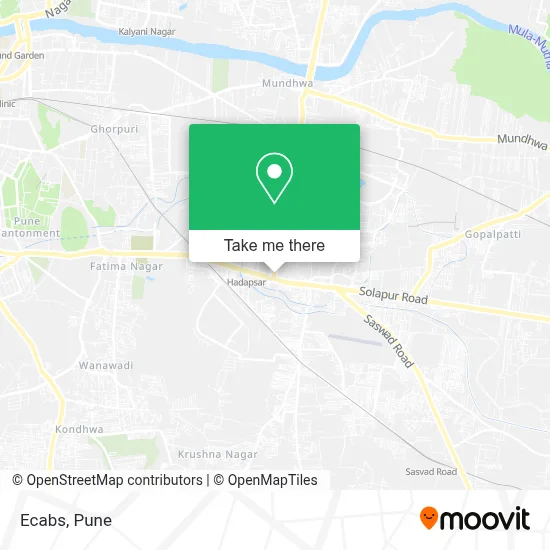 Ecabs map