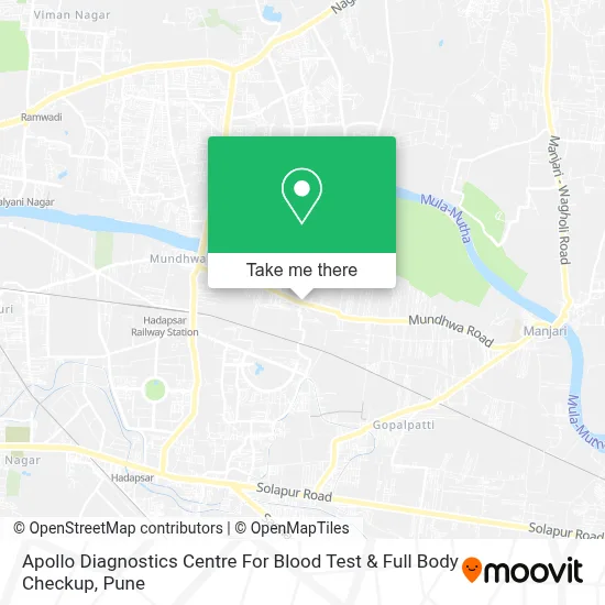 Apollo Diagnostics Centre For Blood Test & Full Body Checkup map