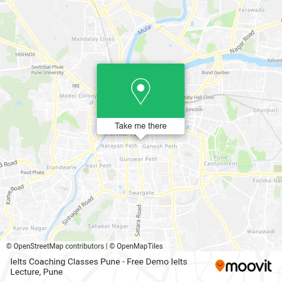 Ielts Coaching Classes Pune - Free Demo Ielts Lecture map