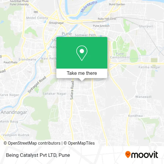 Being Catalyst Pvt LTD map