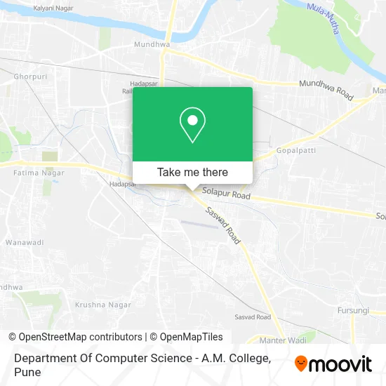 Department Of Computer Science - A.M. College map
