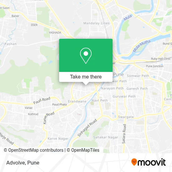 Advolve map