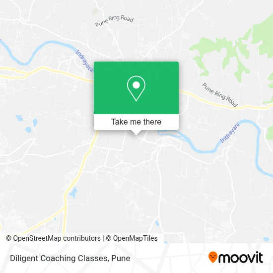 Diligent Coaching Classes map