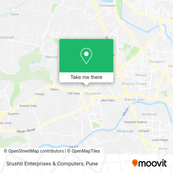 Srushti Enterprises & Computers map