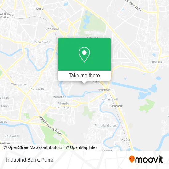 Indusind Bank map