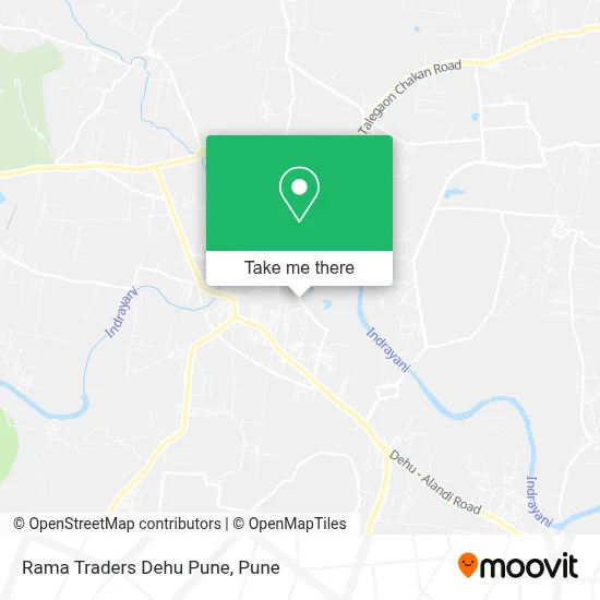 Rama Traders Dehu Pune map