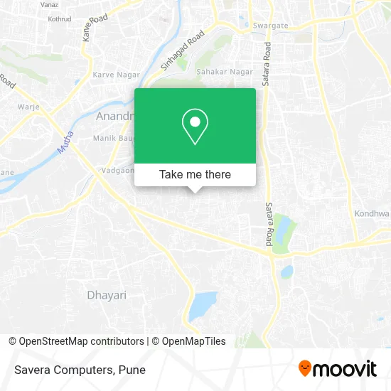 Savera Computers map