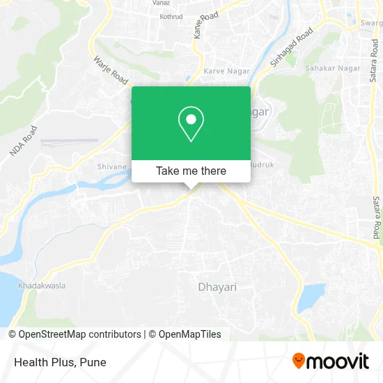 Health Plus map