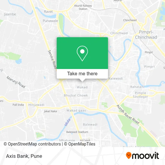 Axis Bank map