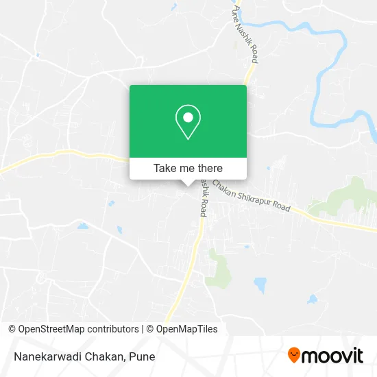 Nanekarwadi Chakan map
