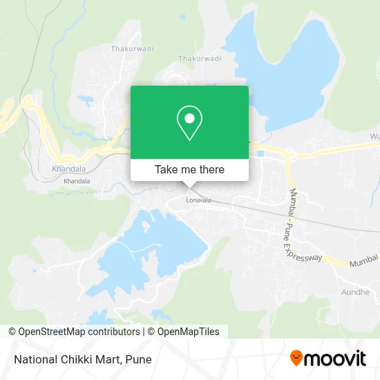 National Chikki Mart map