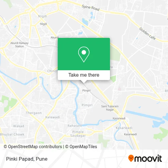 Pinki Papad map