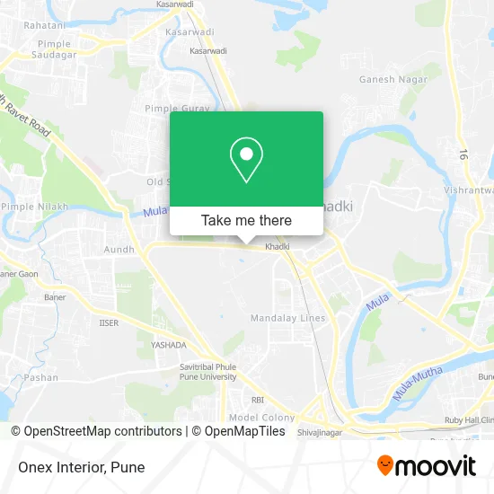 Onex Interior map