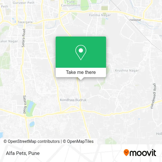 Alfa Pets map