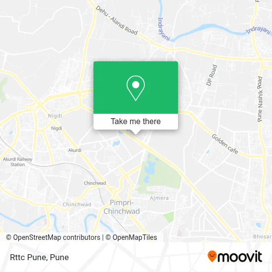 Rttc Pune map
