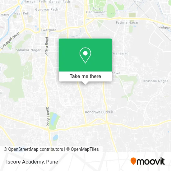 Iscore Academy map