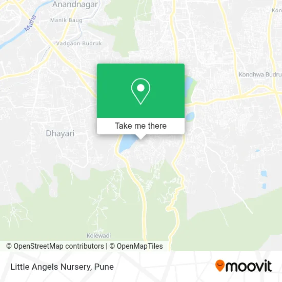 Little Angels Nursery map
