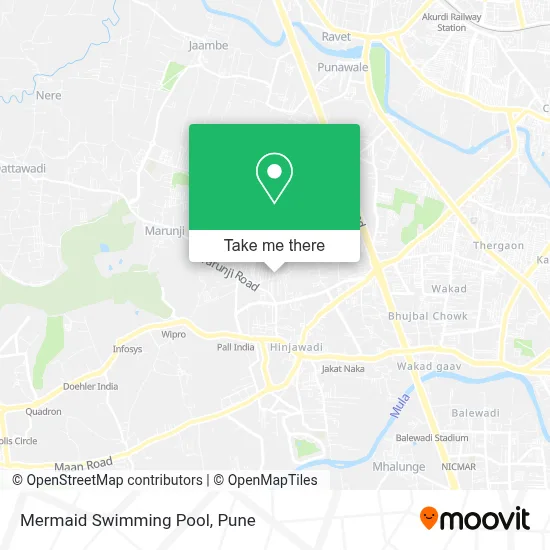 Mermaid Swimming Pool map