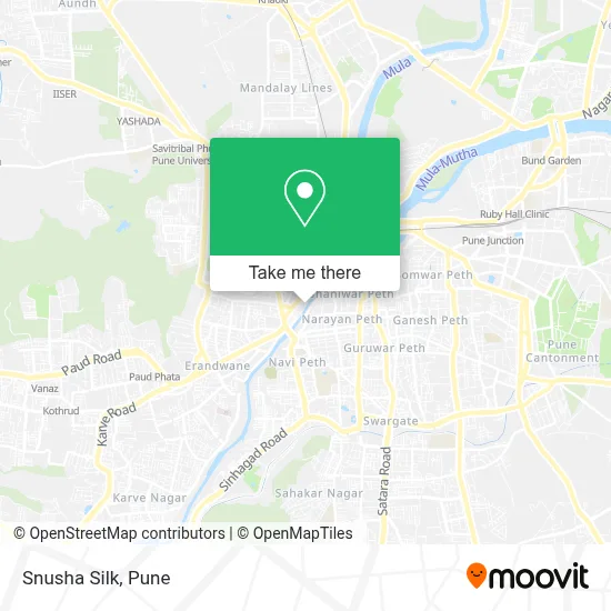 Snusha Silk map