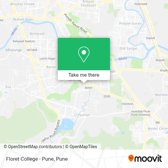 Floret College - Pune map
