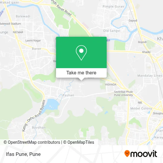 Ifas Pune map